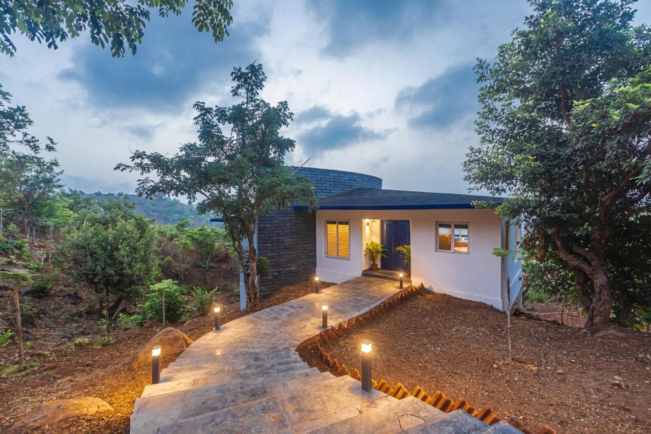 Saffronstays Kaia Waters By Kosha Villas, Pawna - Greek Style Villa With Panoramic View Of Pawna Lake Kolvan 外观 照片