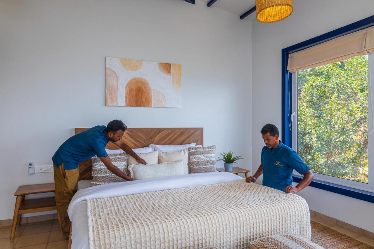 Saffronstays Kaia Waters By Kosha Villas, Pawna - Greek Style Villa With Panoramic View Of Pawna Lake Kolvan 外观 照片