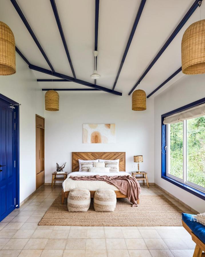 Saffronstays Kaia Waters By Kosha Villas, Pawna - Greek Style Villa With Panoramic View Of Pawna Lake Kolvan 外观 照片